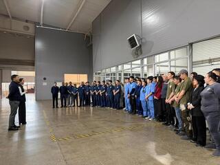 Проект новой Конституции обсудили в коллективе крупного столичного предприятия