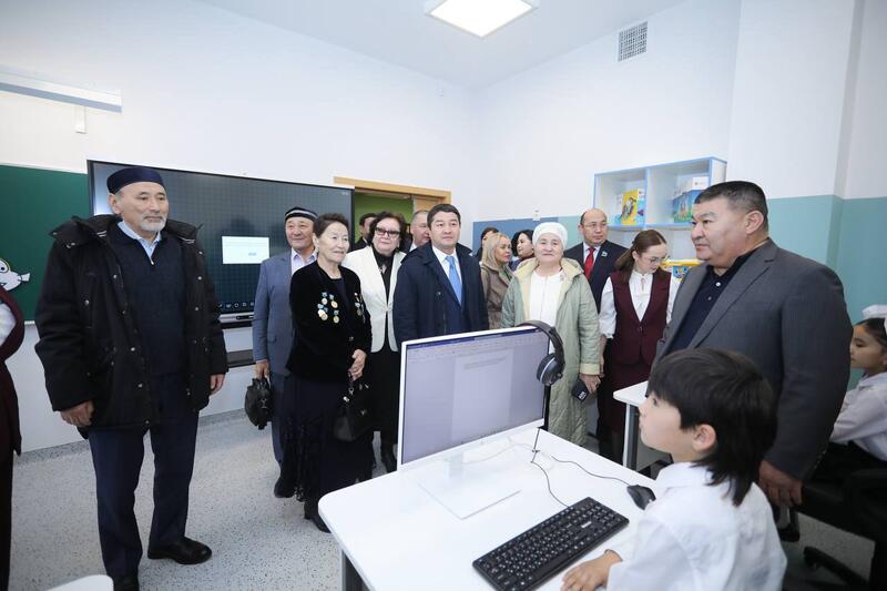 В Мангистауской области успешно завершён национальный проект «Келешек мектептері»: открыта 13-я школа