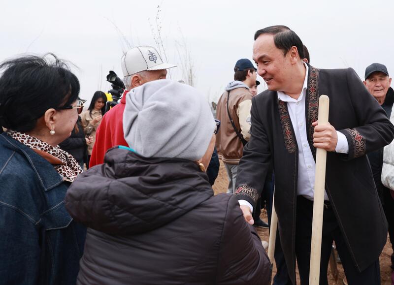 Таза Қазақстан: в Таразе высажено 10 тысяч деревьев