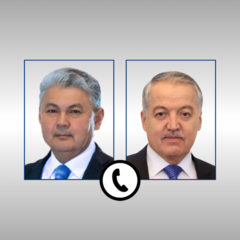 Министры иностранных дел Казахстана и Таджикистана провели телефонный разговор