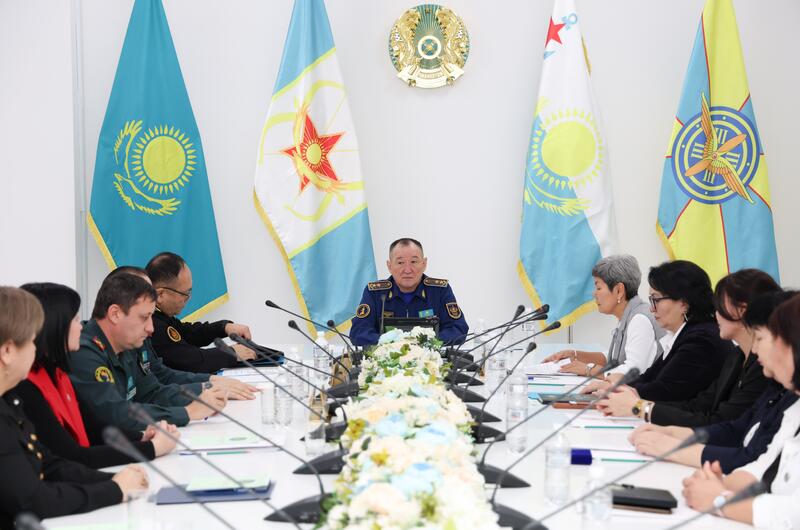В Астане подвели итоги деятельности служб по организации работы с членами семей военнослужащих
