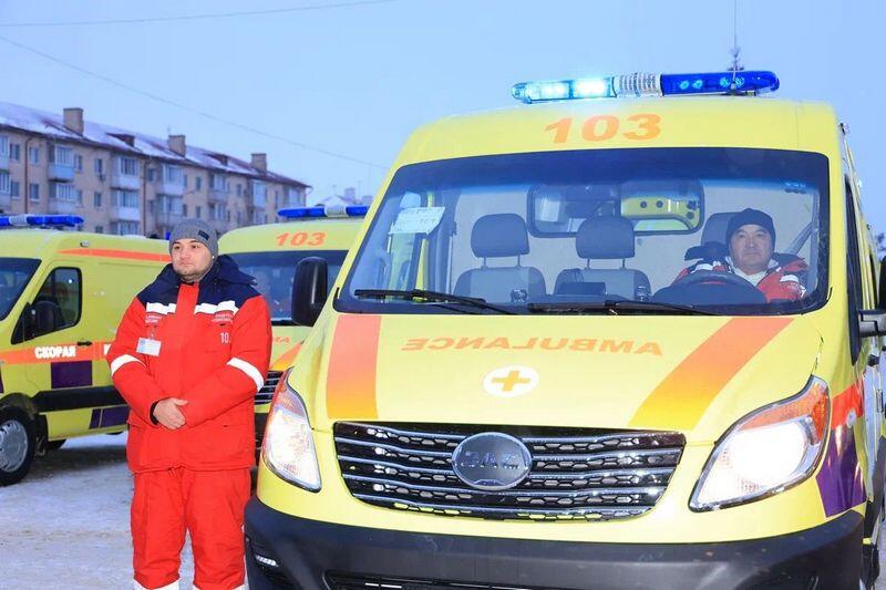 115 новых машин получила служба скорой помощи Карагандинской области