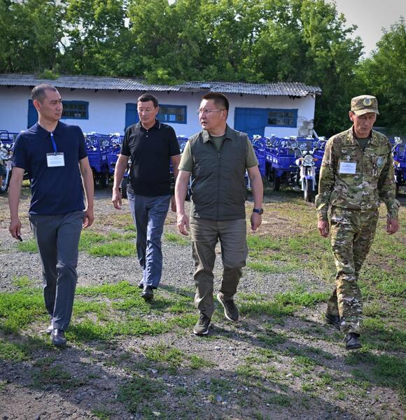Аким Павлодарской области Асаин Байханов посетил Урлютюбское учреждение по охране лесов и животного мира в Железинском районе и Максимо-Горьковское учреждение по охране лесов и животного мира в районе Тереңкөл