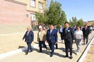 Ознакомился с ходом реконструкции медицинских организаций