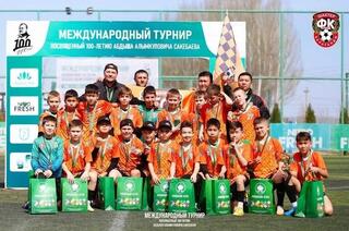 Юношеская команда «Шахтёр-2012» стала бронзовым призёром международных соревнований по футболу