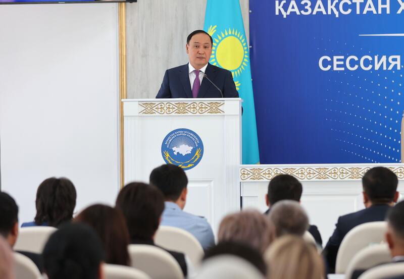 Ербол Карашукеев принял участие в первой сессии районной АНК