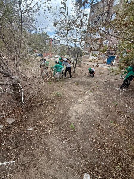 В рамках программы «Таза Қазақстан» в области Ұлытау прошли экологические акции