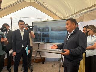 Макинск меняется: в Буландынском районе реконструируют железнодорожный вокзал