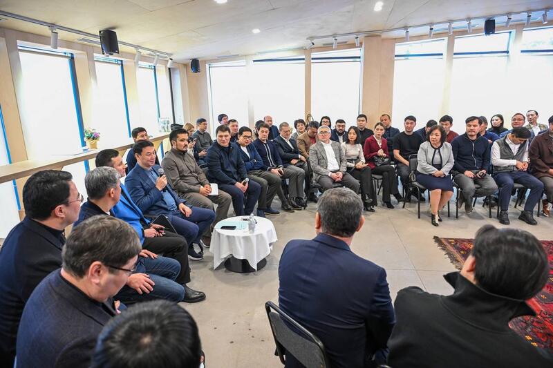 В визит-центре ущелья Аюсай прошла встреча с представителями бизнес-сообщества Алматы