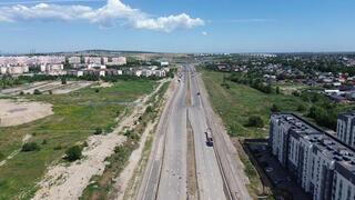 В Алматы открыто движение по пробивке улицы Саина