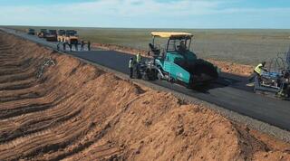 Открыто движение на 30 км республиканской автодороги близ Шалкара