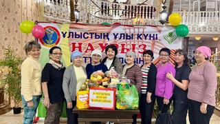 «Жақсылық жасап жарысайық»: пенсионеры провели благотворительную акцию в Астане