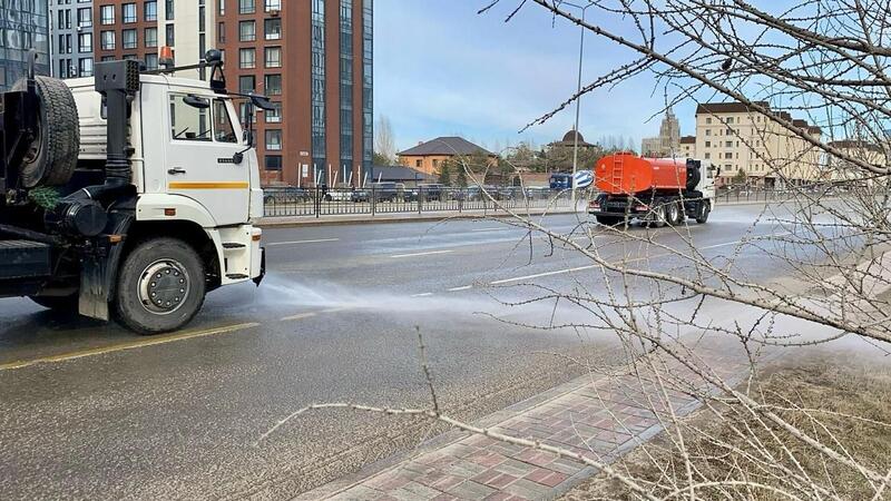 Генеральная уборка проводится в Астане