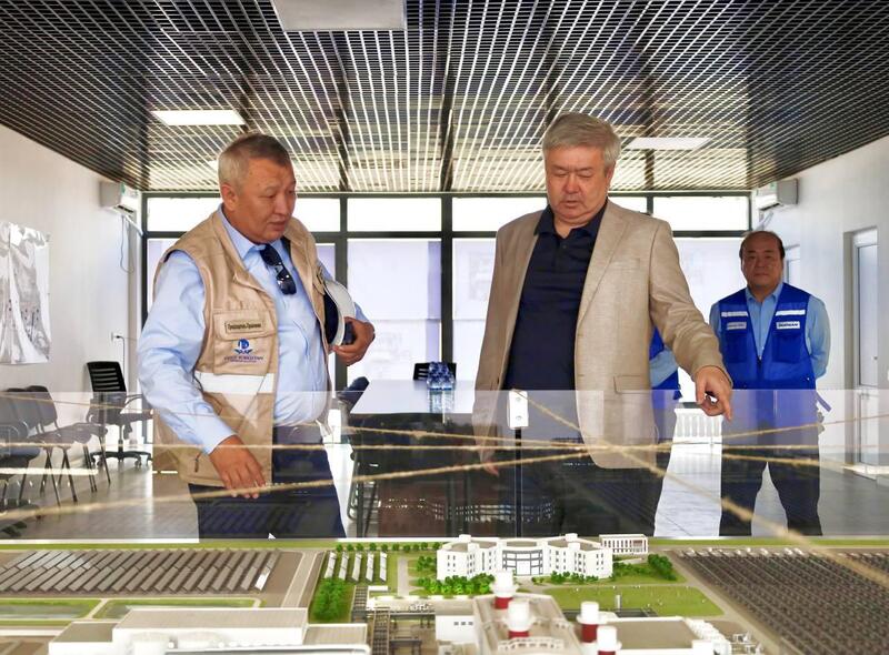 В Туркестанской области ведётся строительство электростанции мощностью 1 тыс мегаватт