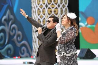 На площади «Астана» прошел праздничный концерт Nauryz Fest.