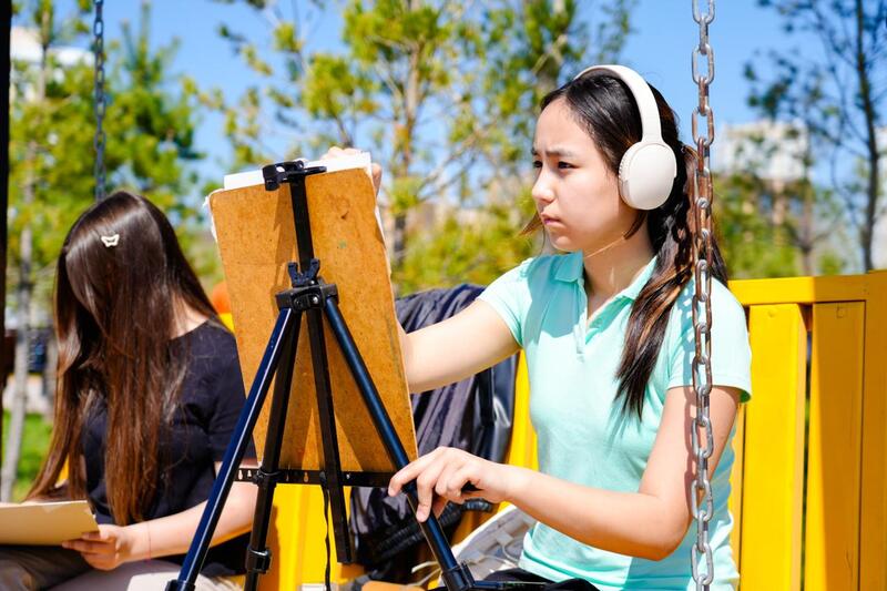 «Таза Қазақстан»: в столице прошел конкурс рисунков среди школьников