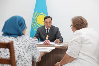 Ербол Карашукеев провёл приём граждан