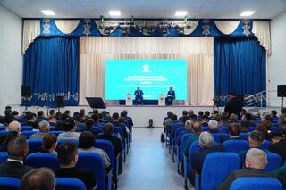 Аким Акмолинской области Марат Ахметжанов встретился с жителями Ерейментауского района