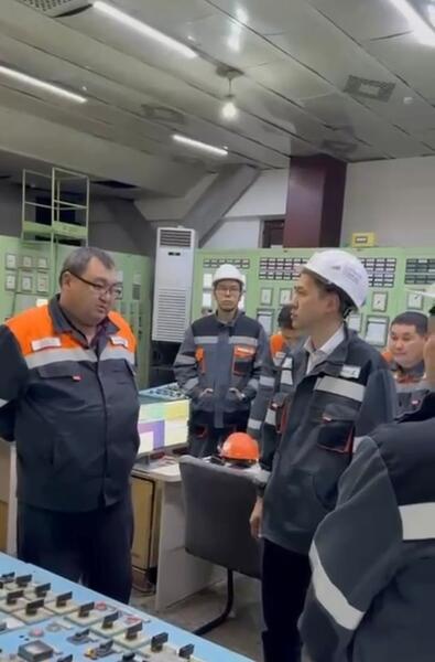 В Шымкенте проверили ход ремонтных работ на ключевых энергетических объектах