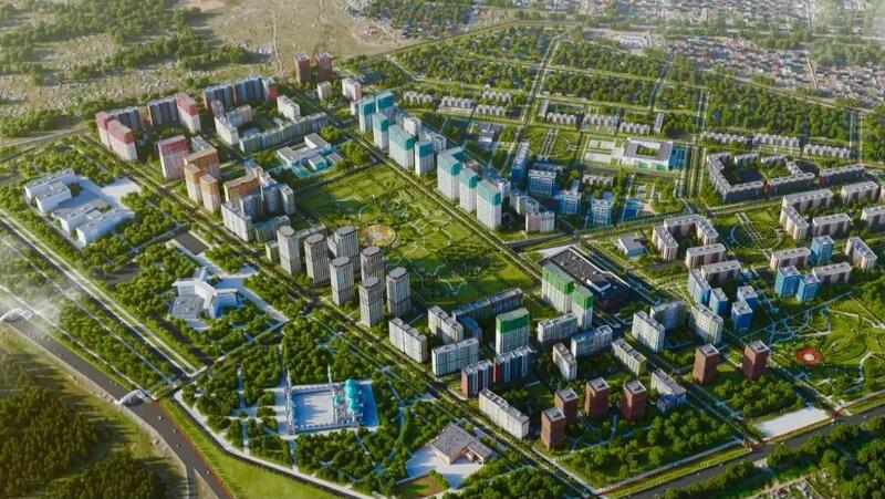 Жилищное строительство и социальное развитие: активное развитие микрорайона «Астана»