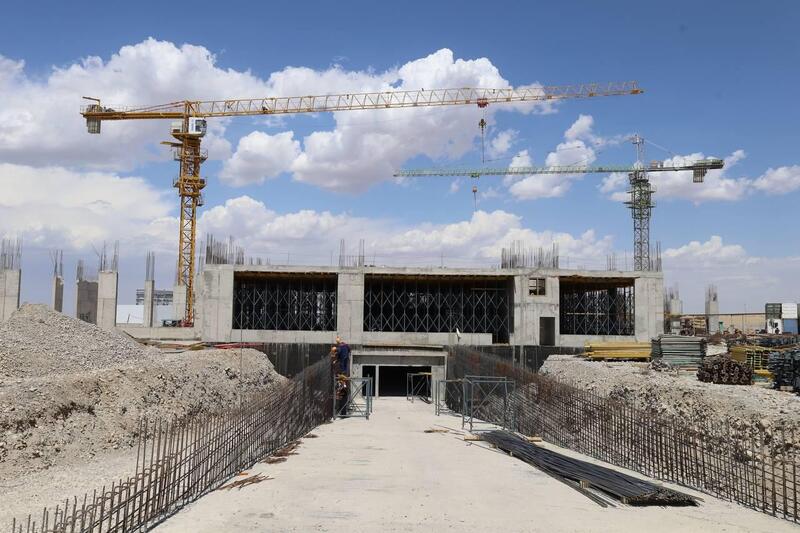 В Туркестанской области ведётся строительство электростанции мощностью 1 тыс мегаватт