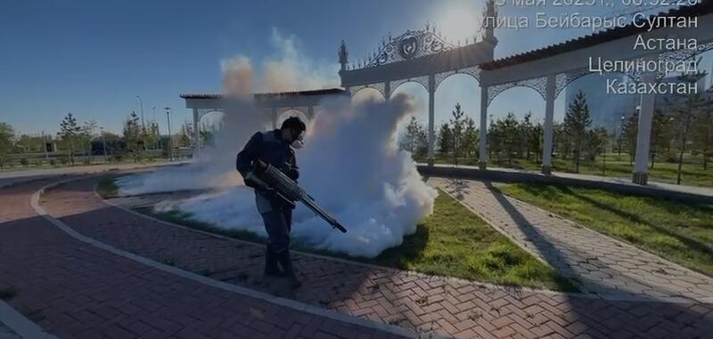 Как в столице ведут работы по борьбе с комарами, мошками и грызунами