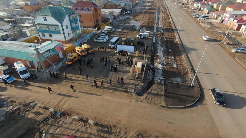 В село Коянды подали газ