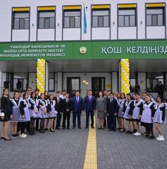 В Павлодарской области открылась первая школа в рамках национального проекта «Келешек мектептері»