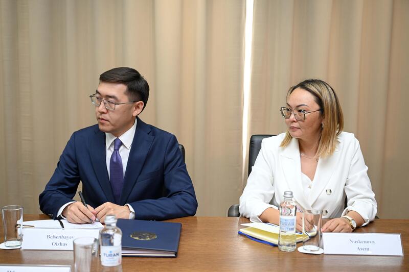 Аким области встретился с представителем Детского фонда ООН (ЮНИСЕФ) в Казахстане