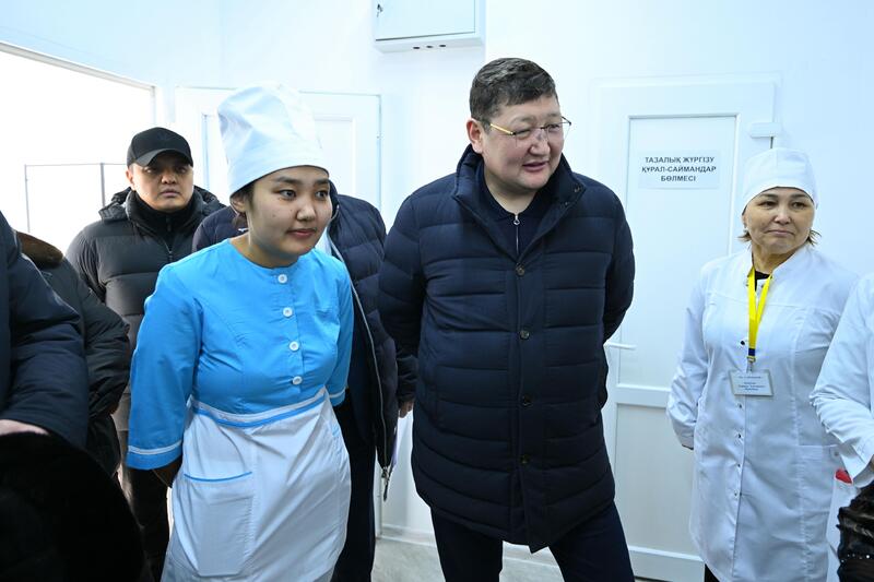 В Аксуатском районе в двух селах открылись медицинские пункты