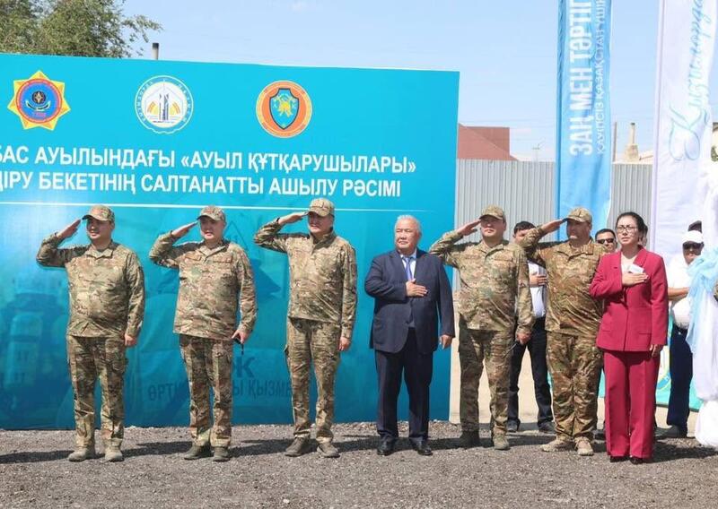 В селах Камыстыбас и Жанкожа батыр открылись пожарные посты