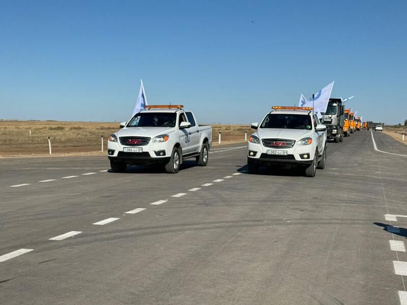 В Акмолинской области открыт автомобильный мост через реку Есиль