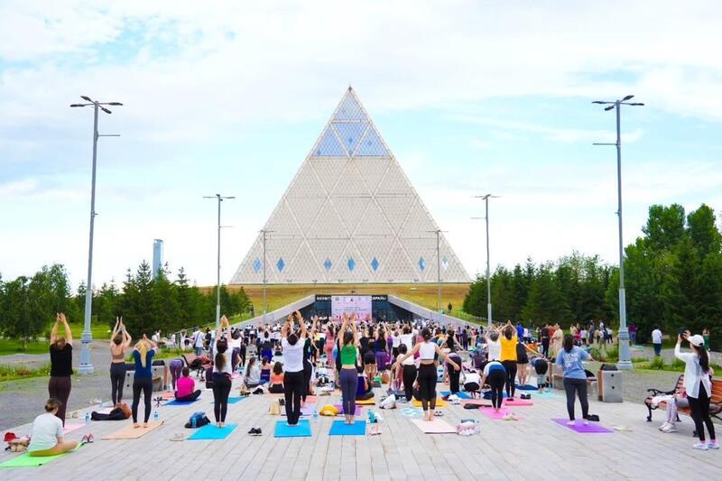 В Астане пройдет открытая тренировка в честь Международного дня йоги