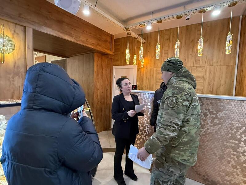 Рейды по профилактике пожарной безопасности проводят на объектах общепита в Астане