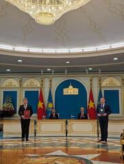 Казахстан и Вьетнам подписали Программу сотрудничества между министерствами юстиции двух стран на 2025-2027 годы