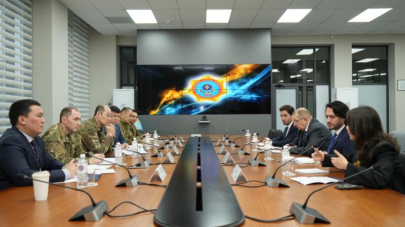 В Астане состоялась встреча вице-министра по чрезвычайным ситуациям РК с Главой Офиса программ ОБСЕ