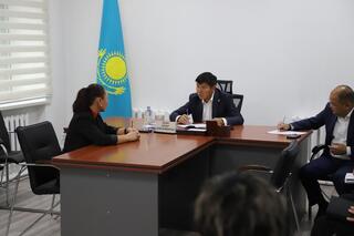 Аким города провёл приём граждан по личным вопросам