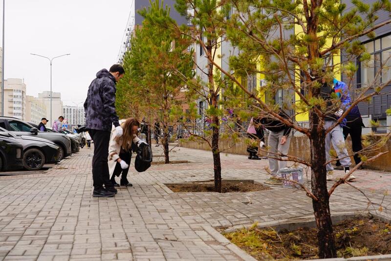 К экоакции «Таза Қазақстан» присоединились столичные тренеры