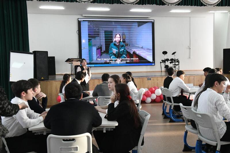 В Астане школьникам продемонстрировали последствия нарушения закона через кино