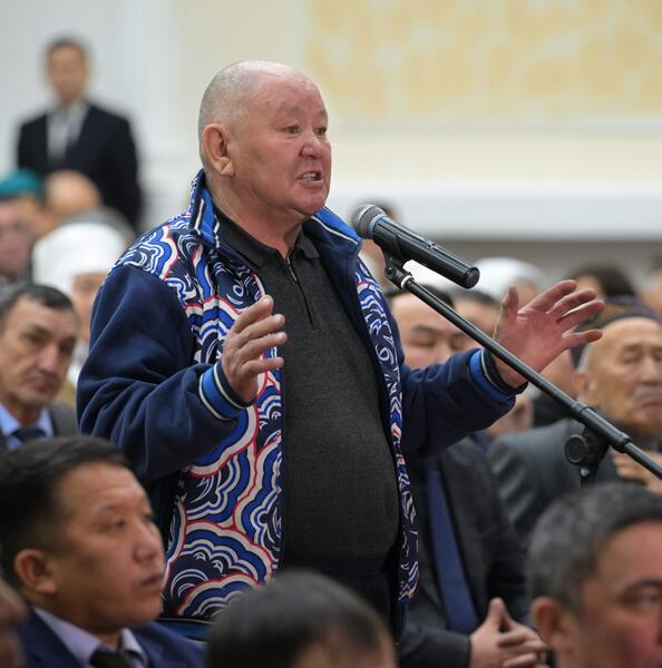Аким Павлодарской области Асаин Байханов встретился с жителями Баянаульского района