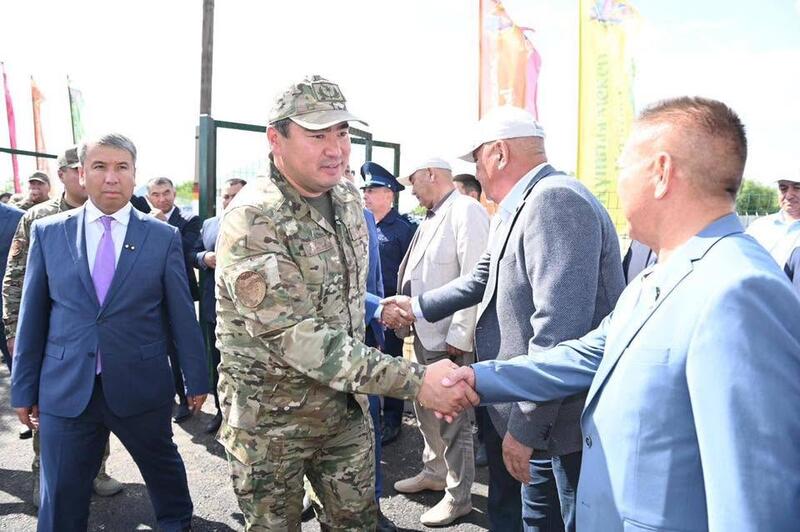 В селах Камыстыбас и Жанкожа батыр открылись пожарные посты