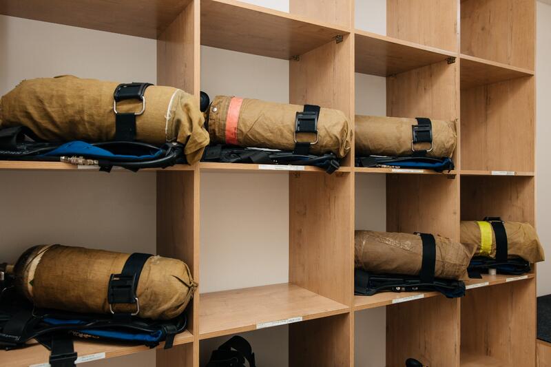 Пресс-тур в Махамбетском универсальном спасательном подразделении