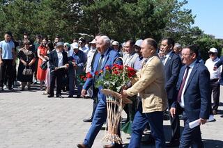В Талдыкоргане почтили память жертв политических репрессий