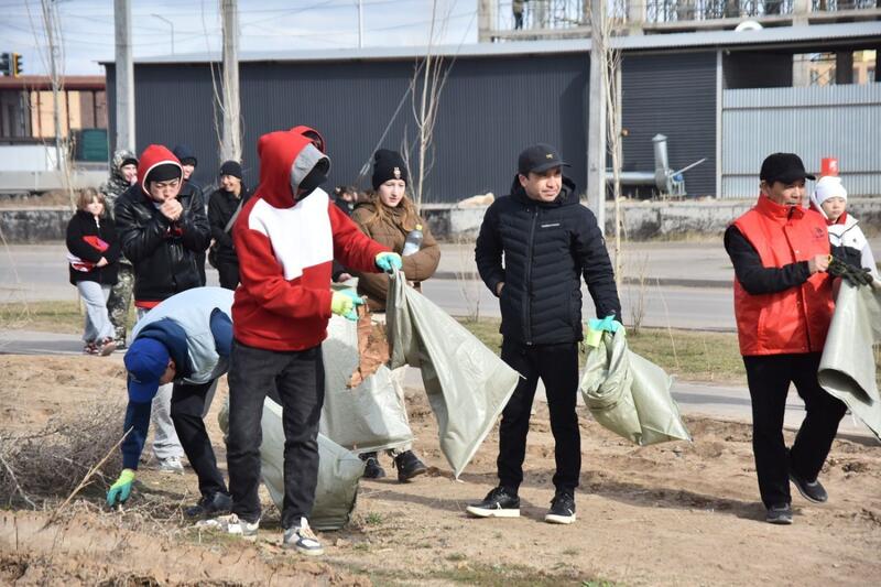 Тысяча горожан поддержала акцию «Таза Қазақстан» на масштабном экоплоггинге в Косшы
