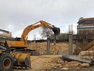 Очередной незаконный объект строительства снесли в Актау