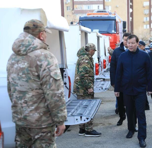 Лесным хозяйствам Актюбинской области передана новая техника