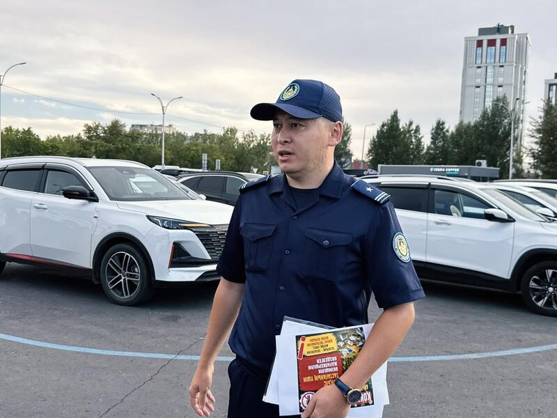 В Центральном парке Астаны провели профилактический рейд