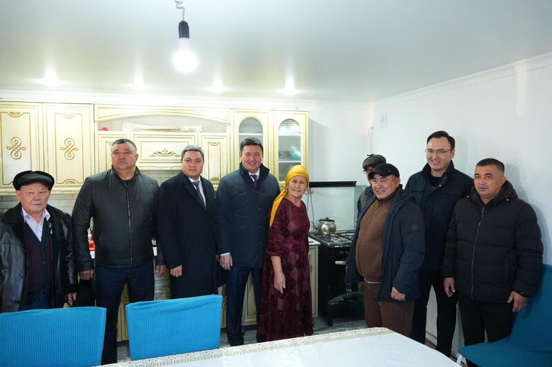 В село Кожасай дали газ