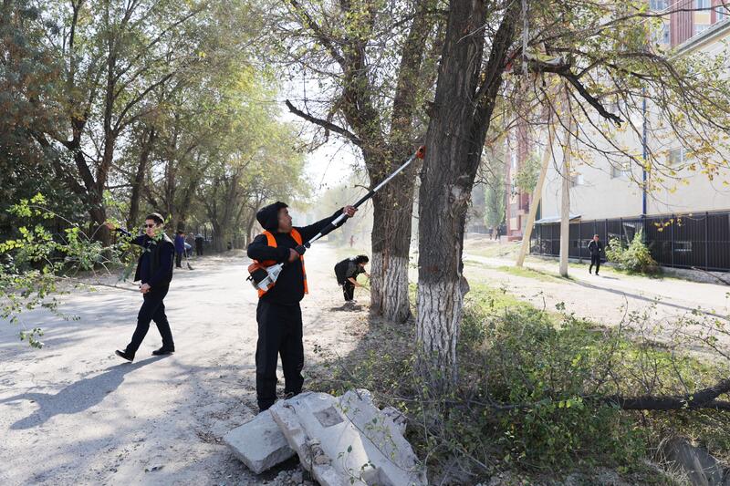 Ербол Карашукеев принял участие в акции «Таза Қазақстан»