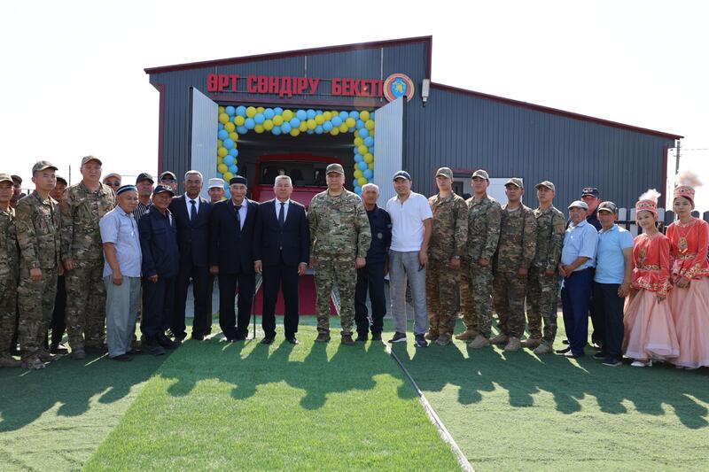 В Казахстане открылось 232-ое добровольное противопожарное формирование «Ауыл құтқарушылары»